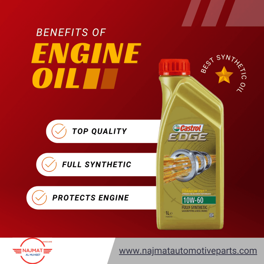 Benefits of Castrol 10W60 Engine Oil