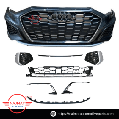 Front Bumper with PDC China 8Y0807065B